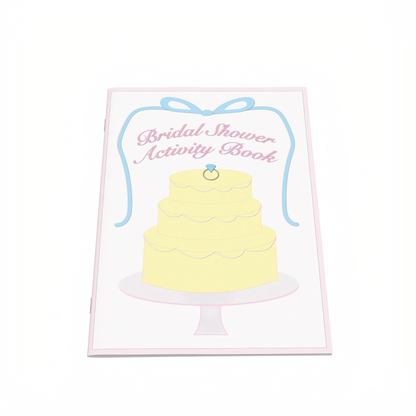 Bridal Shower Activity Book