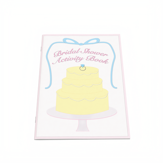 Bridal Shower Activity Book