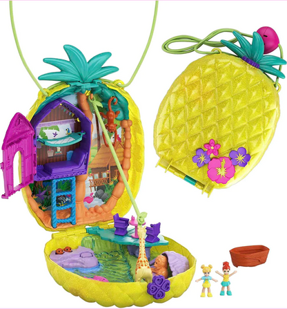 Polly Pocket Pineapple Purse